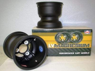DWT LOW VOLUME MAGNESIUM GO KART WHEEL SET 130MM WIDE
