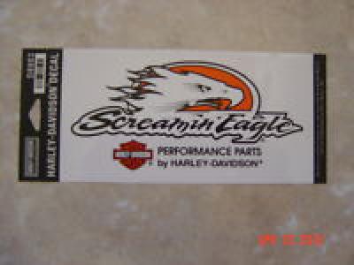Harley Davidson Medium "Screamin Eagle" Outside Decal