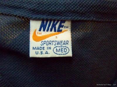 Vtg NIKE Polo T SHIRT Orange Swoosh Sportwear Gear M Vtg NIKE Polo T SHIRT Orange Swoosh Sportwear Gear M