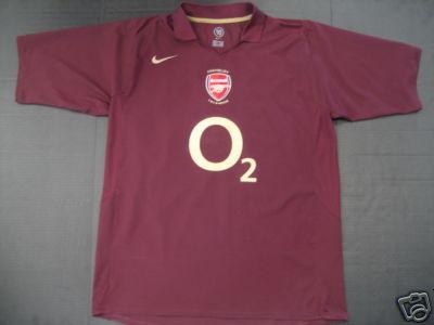 NWT 2006 Nike Authentic Arsenal Highbury Jersey XL