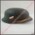 WWII German M42 helmet field gray replica steel decal