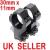 2 Piece Rifle Scope Airgun Mounts 30mm x 11mm Dovetail. High-Profile 1" Mounts
