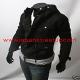 MENS BRAND NEW 005 OUTDOOR Vintage HOOD Jacket BLACK XL