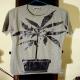 New Vivienne Man Westwood Tree Hemp Print Grey Shirt M